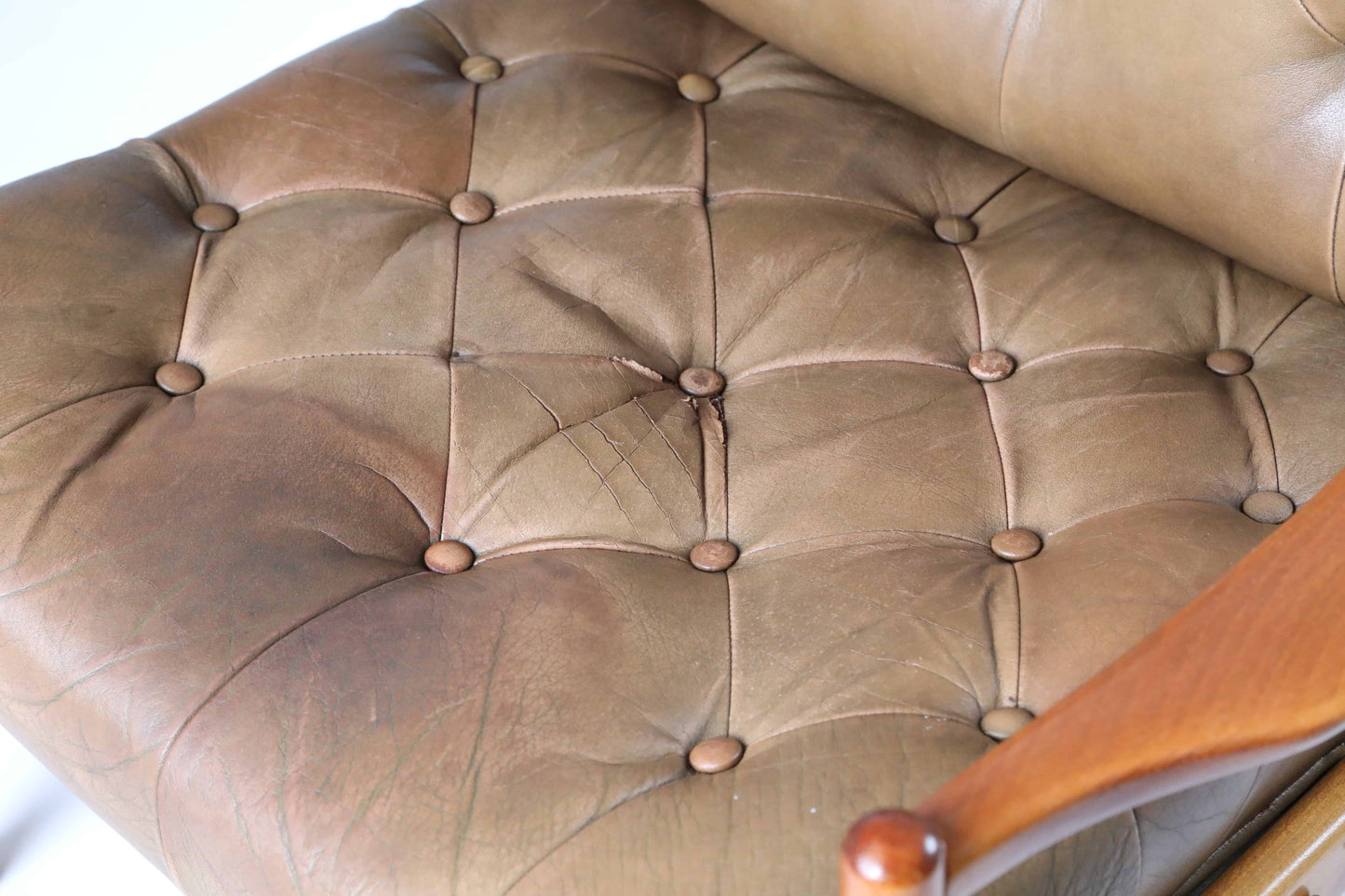 Ingemar Thillmark, OPE möbler, "Läckö" Nojatuoli