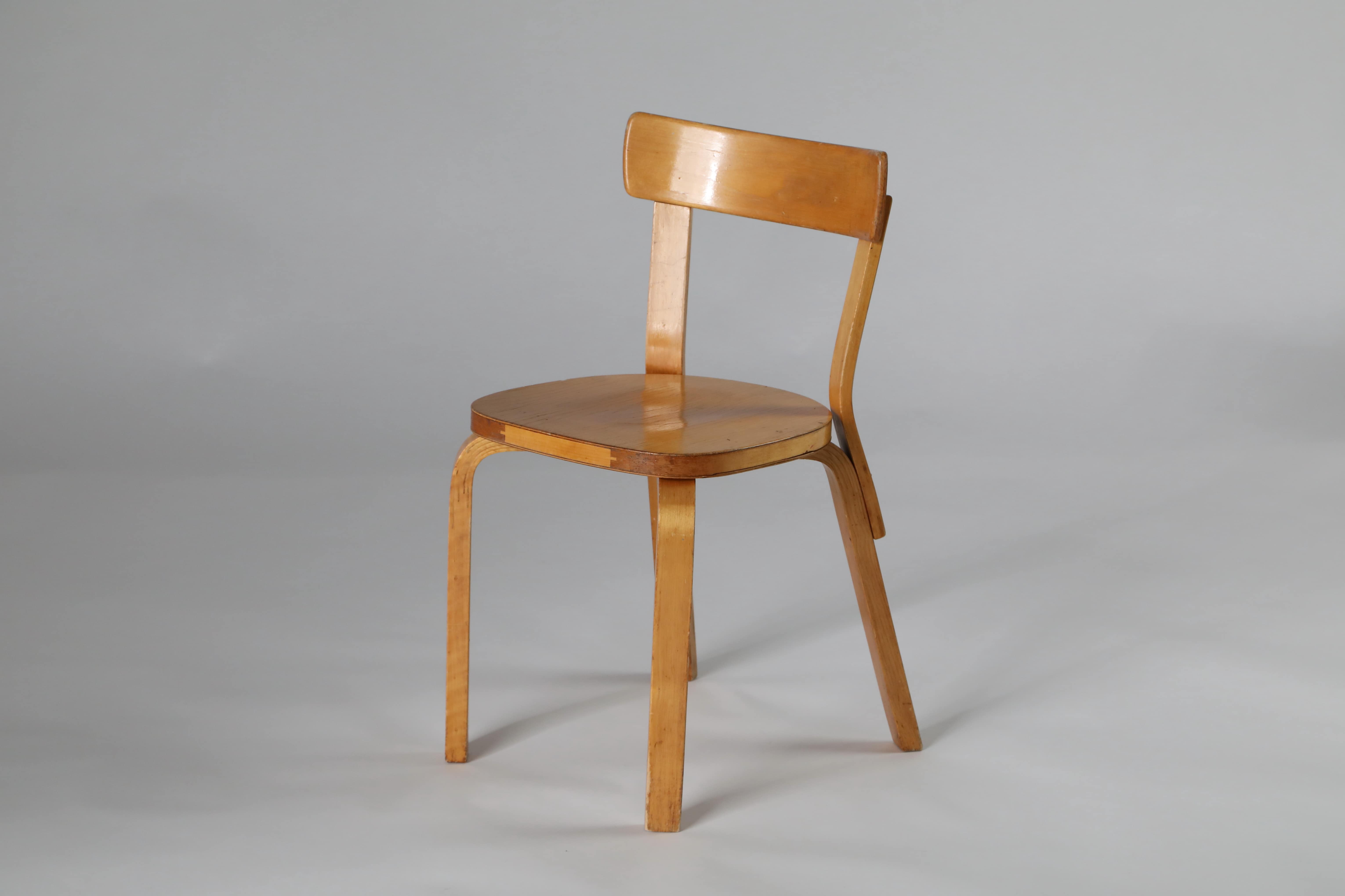 Alvar Aalto Artek 69 chair, 1950s